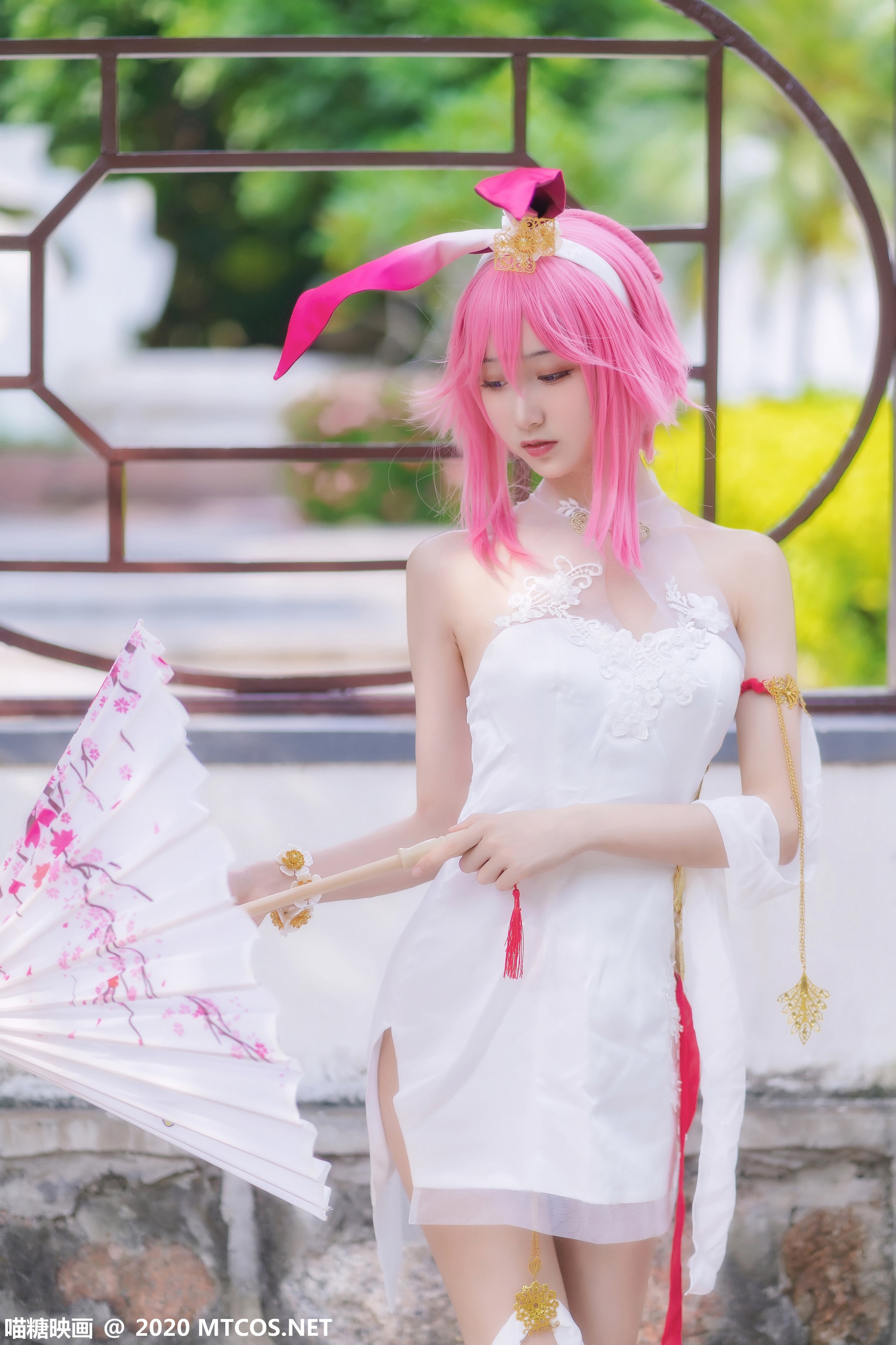 [喵糖映画] HML.020 八重樱旗袍[31P]-XikXak